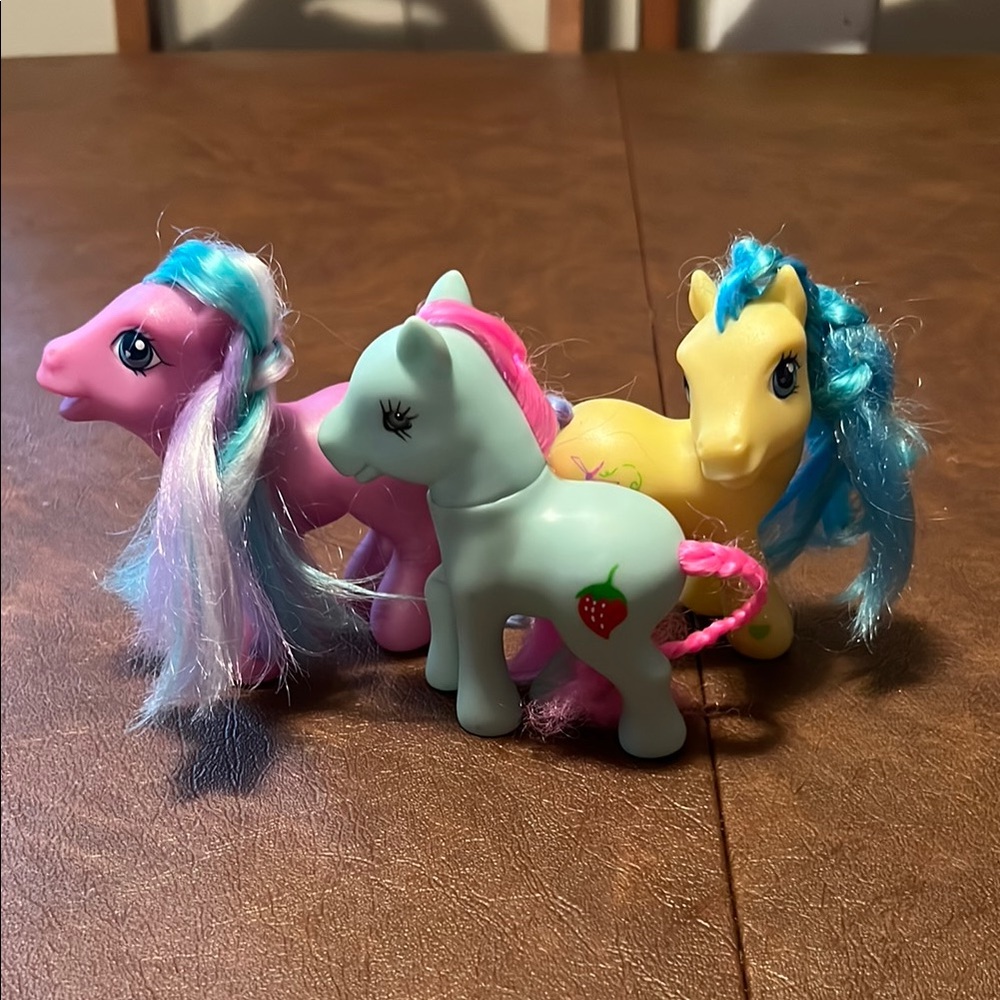 Colorful Pony Toy Set